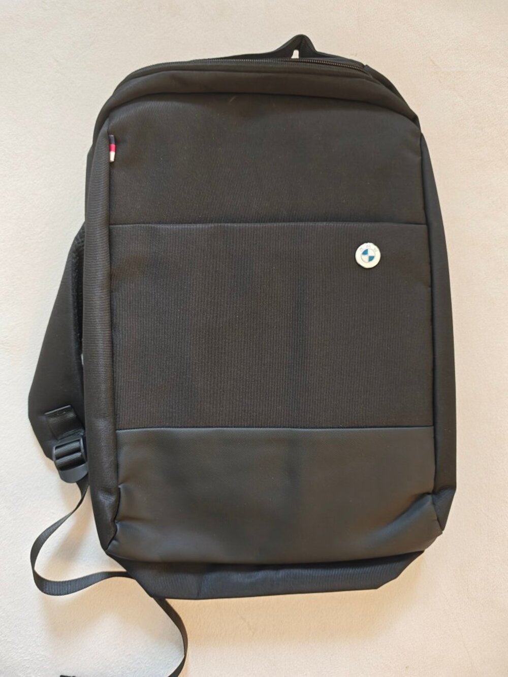 BMW Black Backpack Laptop Bag Brand New
